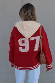 97 Sweater Hooded Zip-Up