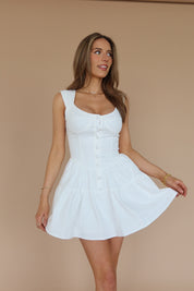 RESTOCKED :Penelope Poplin Mini Dress