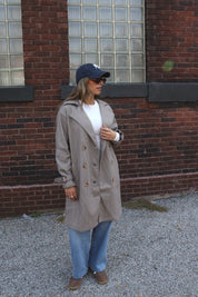 Ayla Herringbone Coat