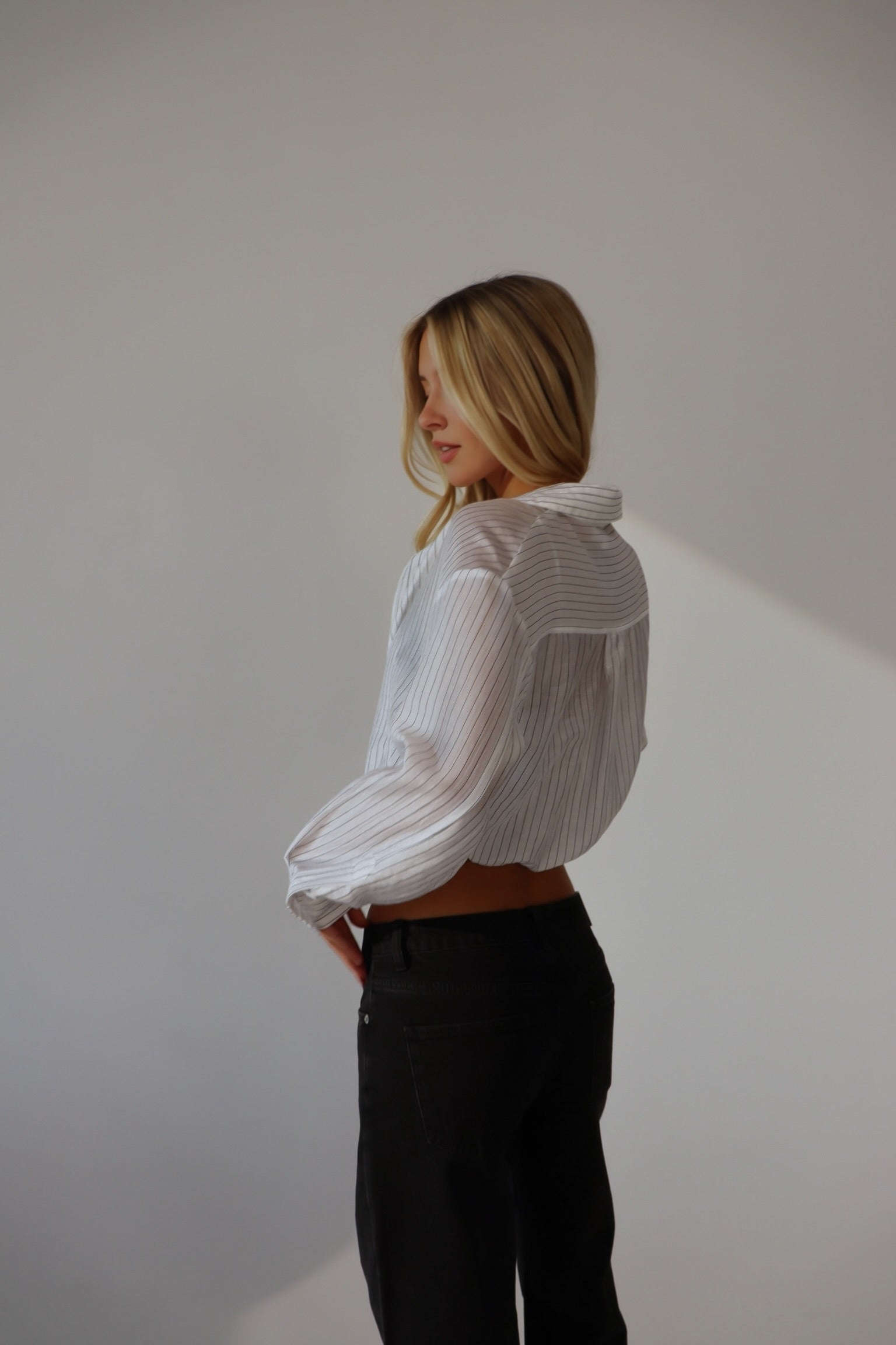 Tatum Layered Button Down Top