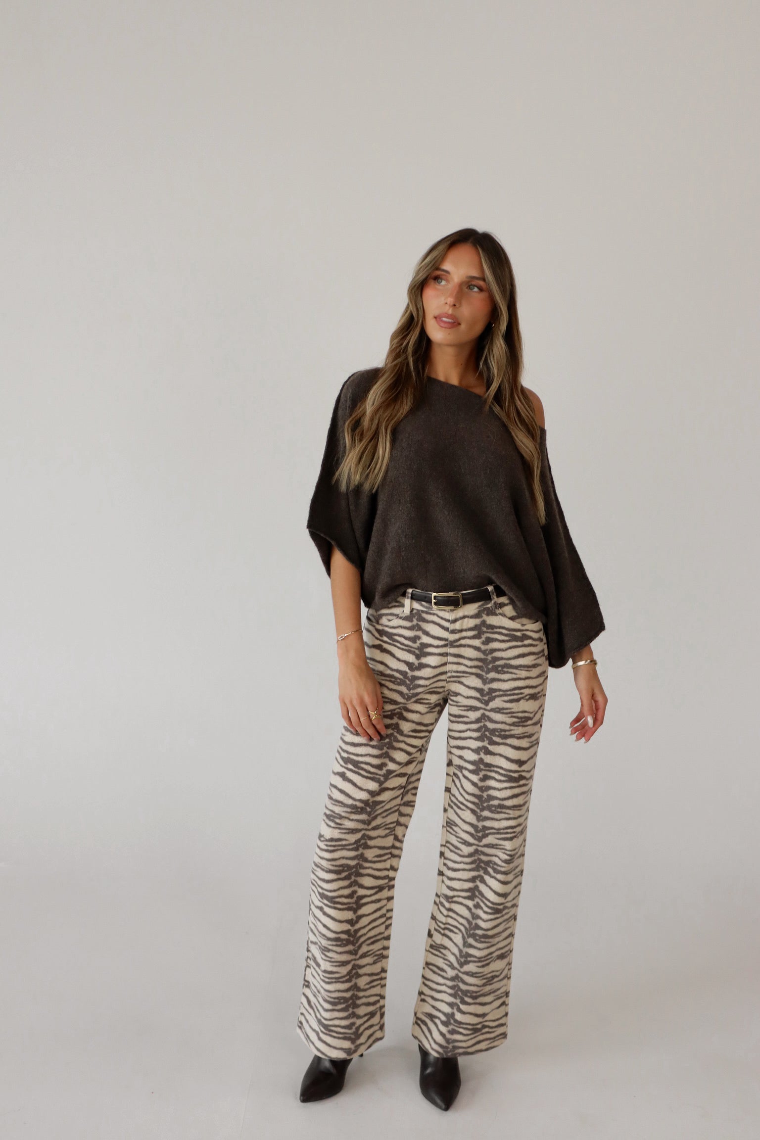 Malia One Shoulder Knit Top