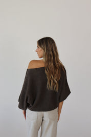 Malia One Shoulder Knit Top