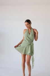 Lottie Polka Dot Mini Dress