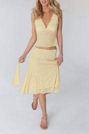 Bridgette Polka Dot Skirt Set