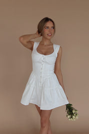 RESTOCKED :Penelope Poplin Mini Dress