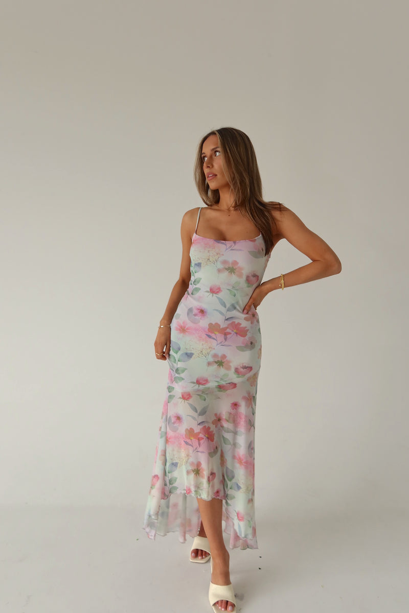 Stella Floral Maxi Dress