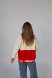 Nebraska Two Toned Cardigan