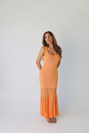 Kendall Maxi Dress in Orange