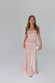 Sutton Striped Knit Maxi Dress