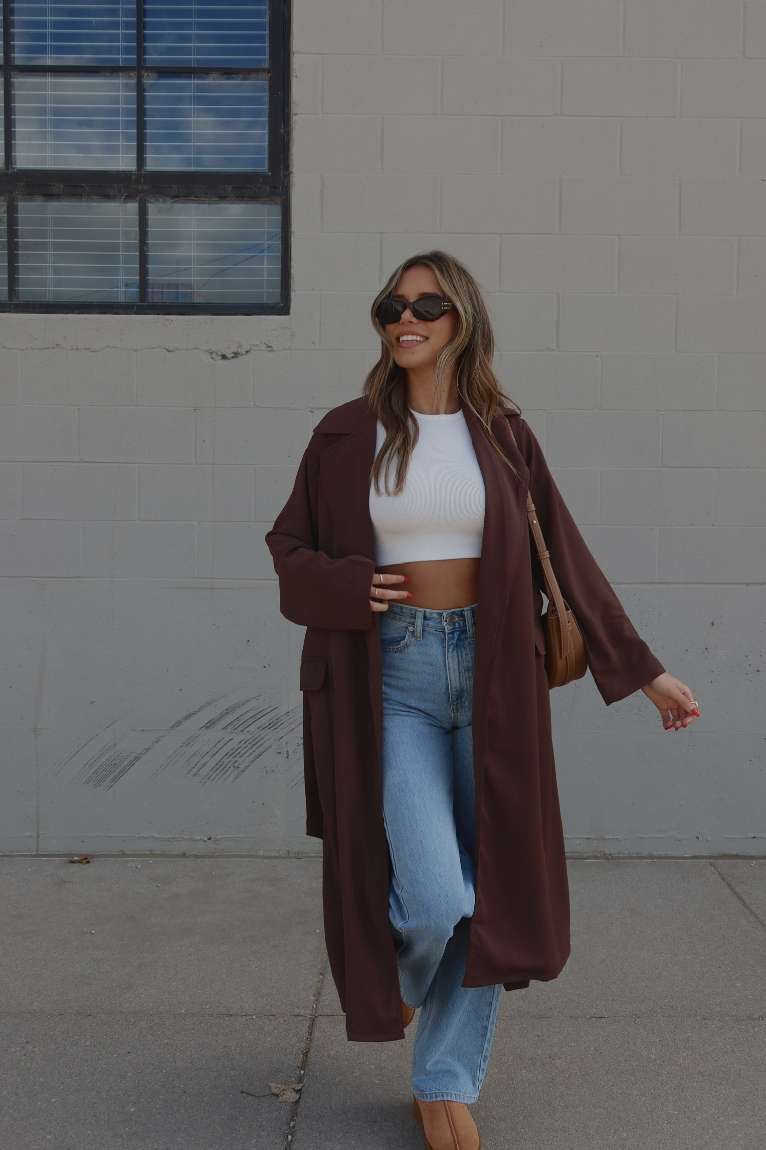 Kyleigh Duster Trench Coat