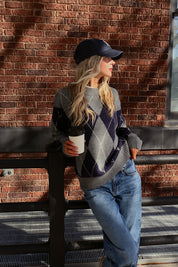 Rowan Argyle Sweater