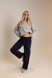 Blake Contrast Long Sleeve Top