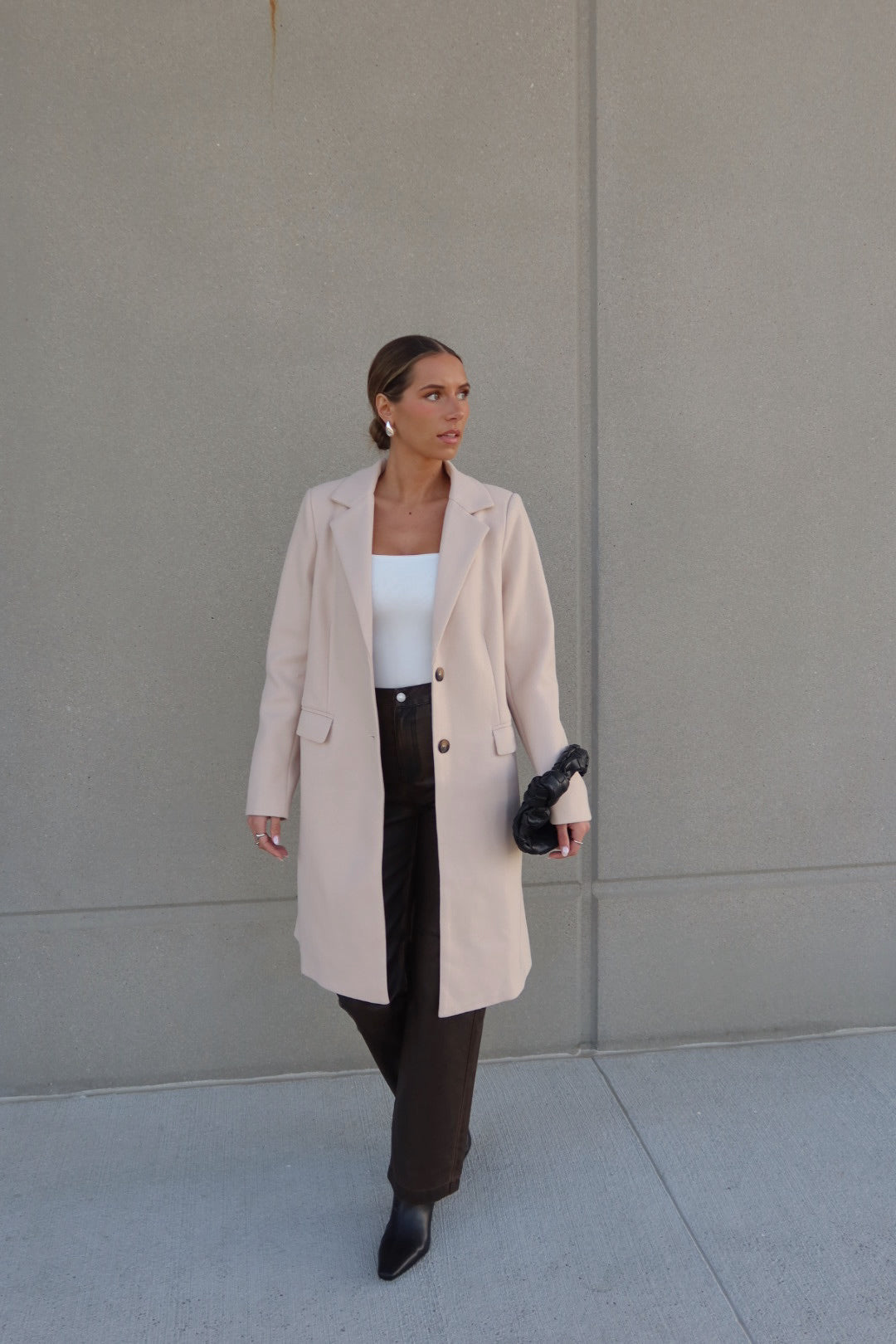 Danielle Beige Trench Coat