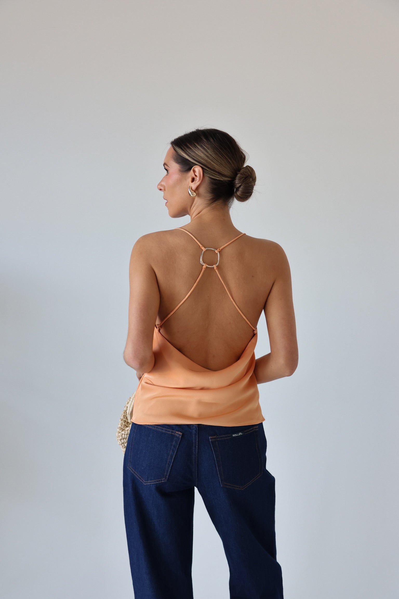 Sunset Glow Satin Cami