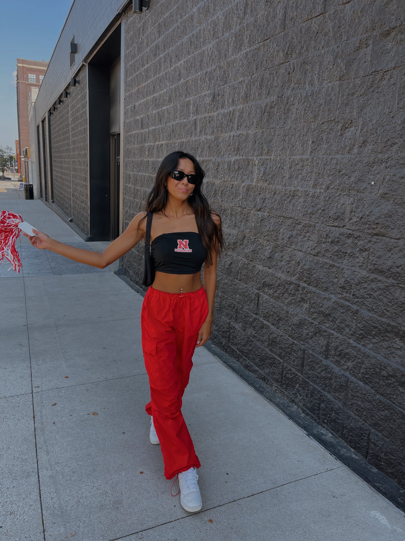 RESTOCKED: Game Day Joggers In Red