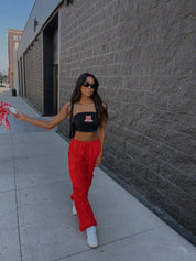 RESTOCKED: Game Day Joggers In Red