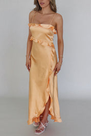 Sellie Satin Maxi Dress
