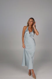 Kaytie Satin Maxi Dress