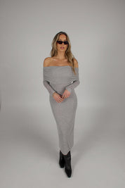 Eloise Fold Over Midi Dress