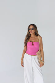 Naomi Gathered Tube Top
