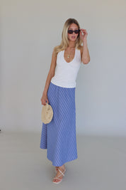 Willa White Halter Top