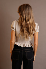 Aria Plaid Top
