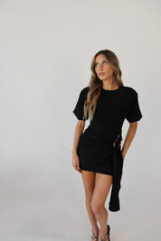 Vivianne Short Sleeve Mini Dress