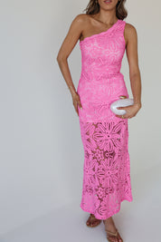 Collette Crochet Floral Maxi Dress