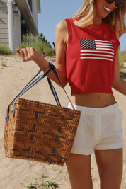 Liberty Flag Knit Tank