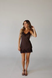 Monika Plaid Slip Dress
