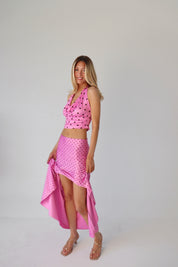 Melody Polka Dot Halter Top