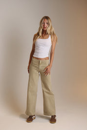 Beckett Low Rise Khaki Jean