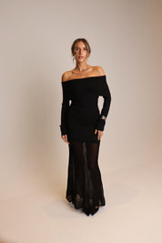 Isla Off The Shoulder Maxi Dress