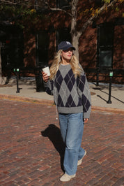 Rowan Argyle Sweater