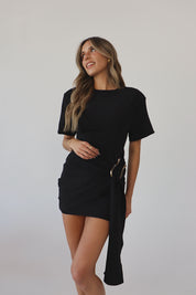 Vivianne Short Sleeve Mini Dress