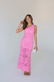 Collette Crochet Floral Maxi Dress