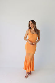 Kendall Maxi Dress in Orange