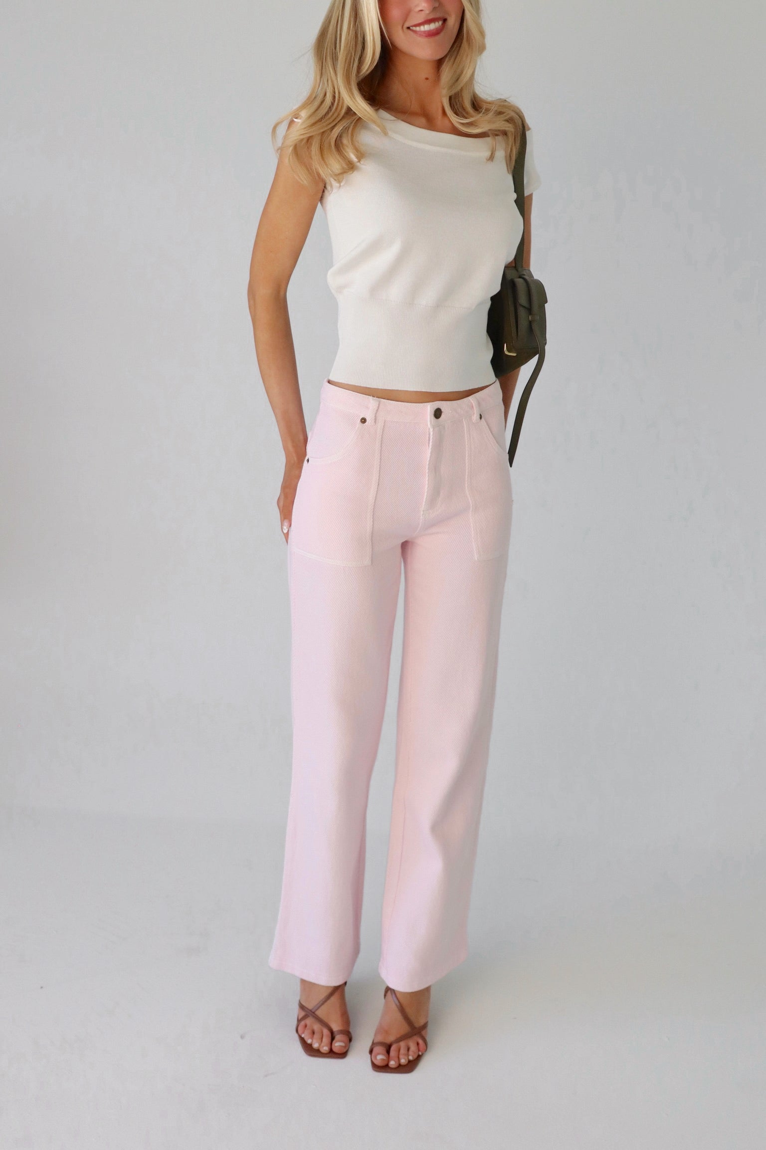 Portia Knit One Shoulder Top