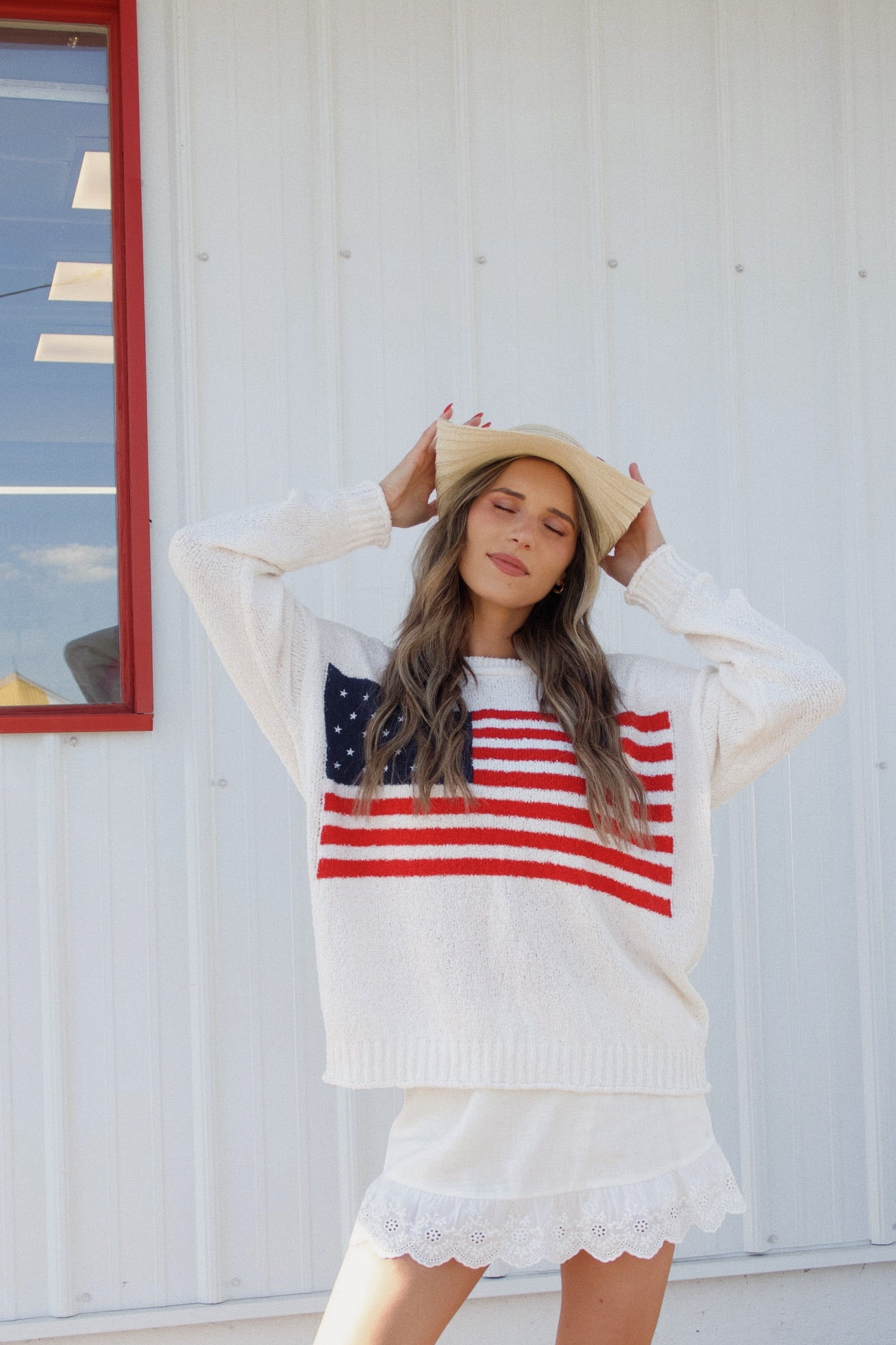 Alabama White Linen Skort