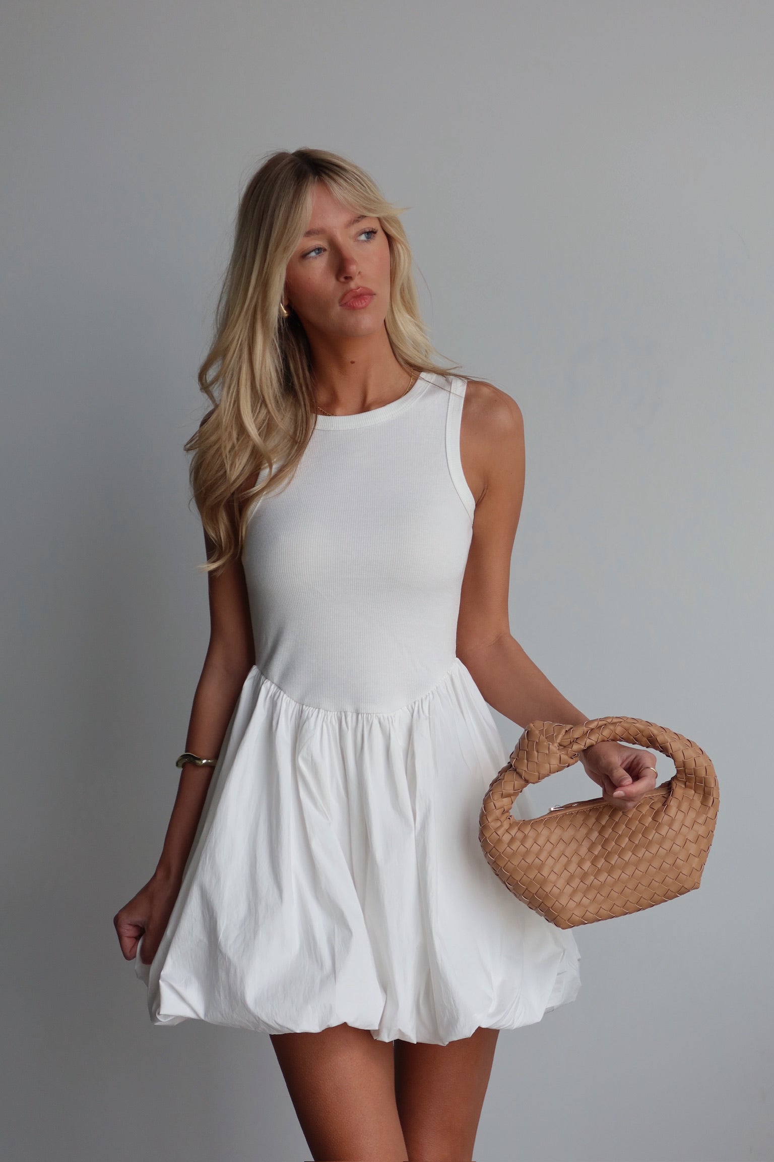 Mazie Bubble Mini Dress