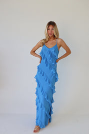 Sloane Ruffle Maxi Dress