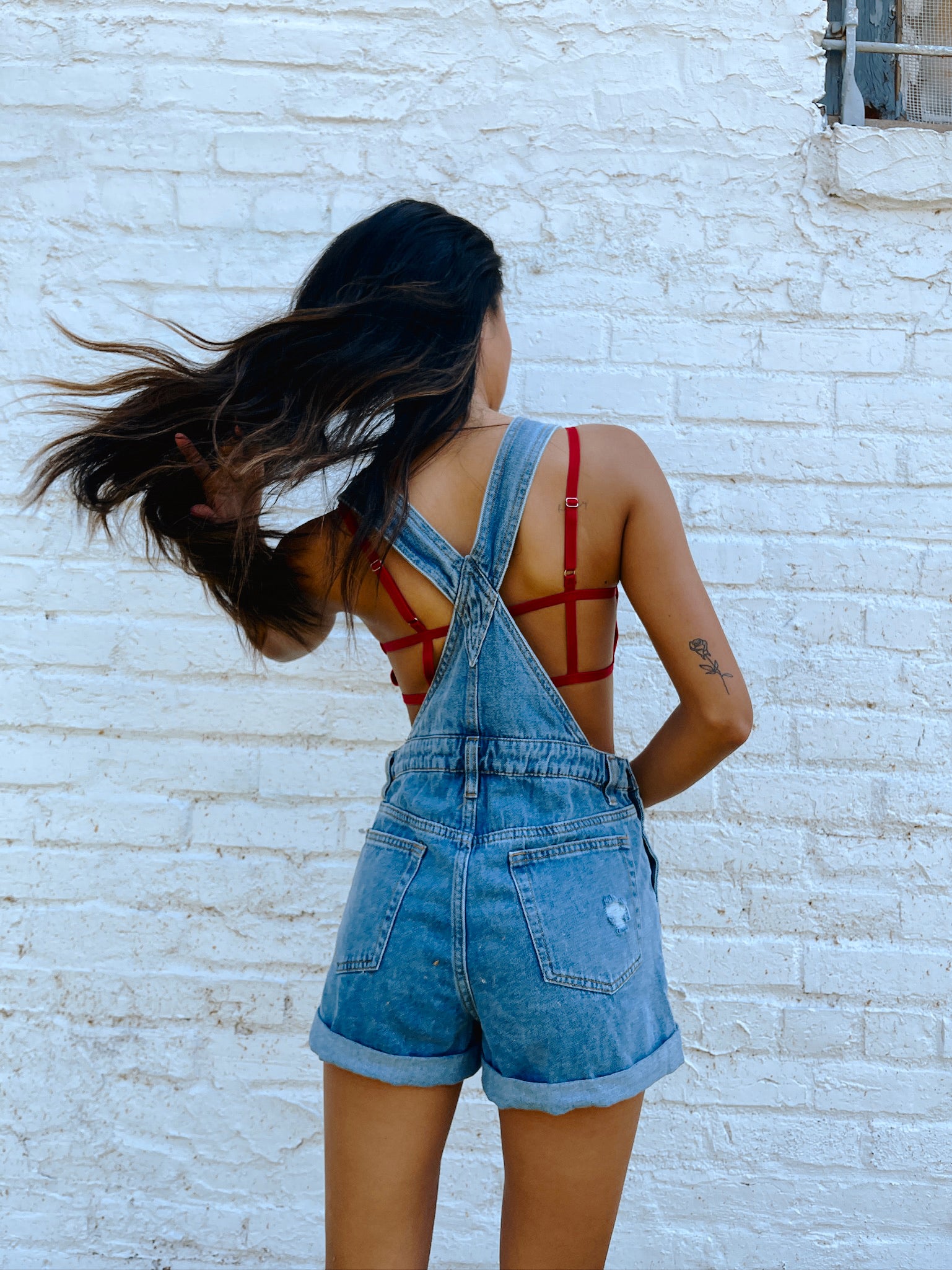 Tayler Denim Overalls