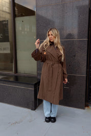 Urban Luxe Belted Trench