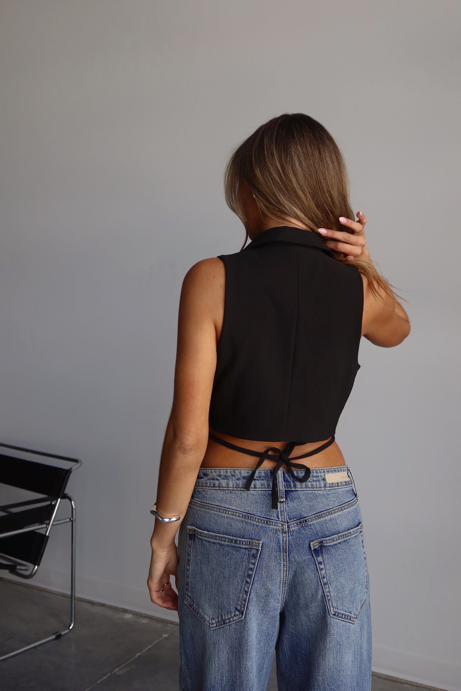 Veronica Wrapped Crop Vest