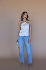 Aleah Embellished Halter Top