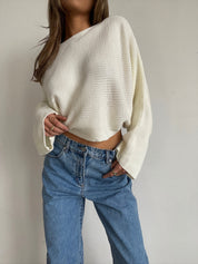 Kae Open Back Knit Sweater