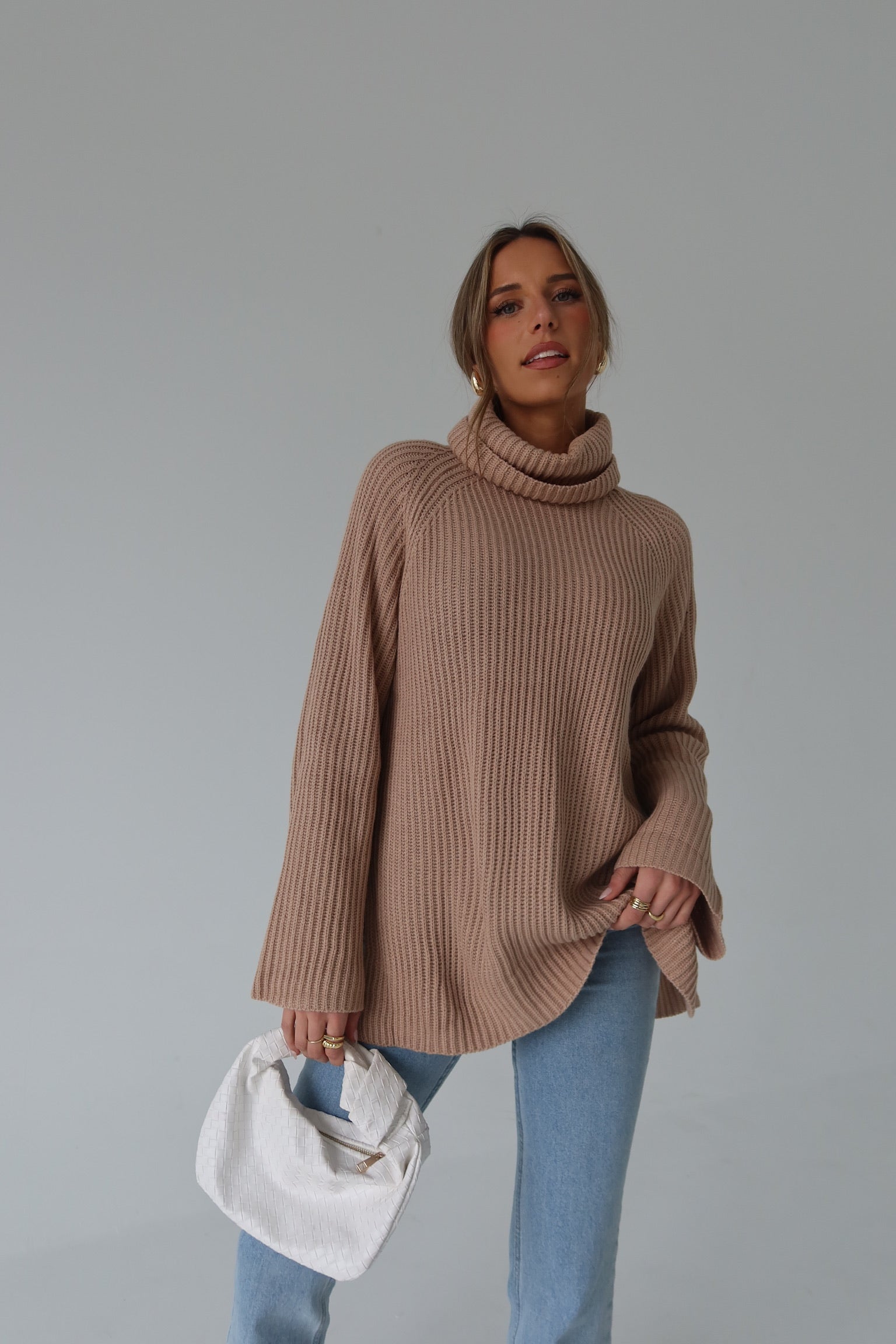 Kenzie Turtleneck Oversized Sweater