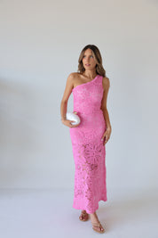 Collette Crochet Floral Maxi Dress