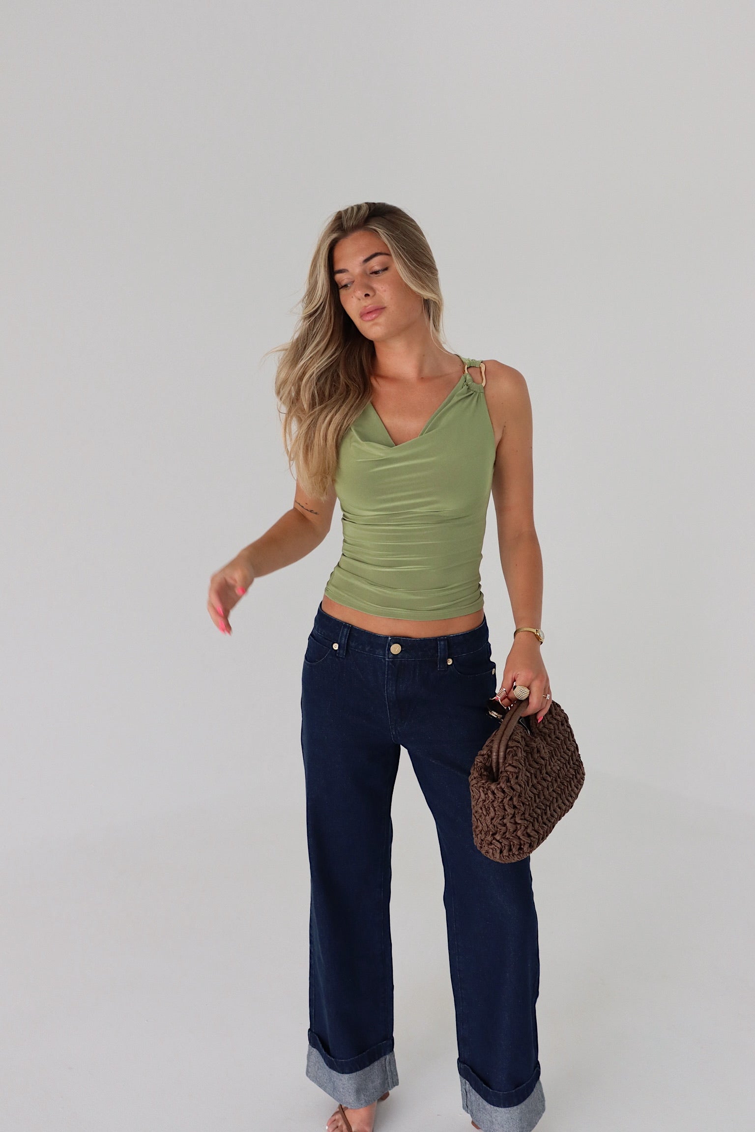 Lilah Cowl Neck Top