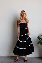 Corine Ric Rac Maxi Dress